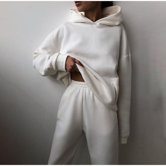 Trendy oversized joggingbroek met een comfortabele pasvorm.