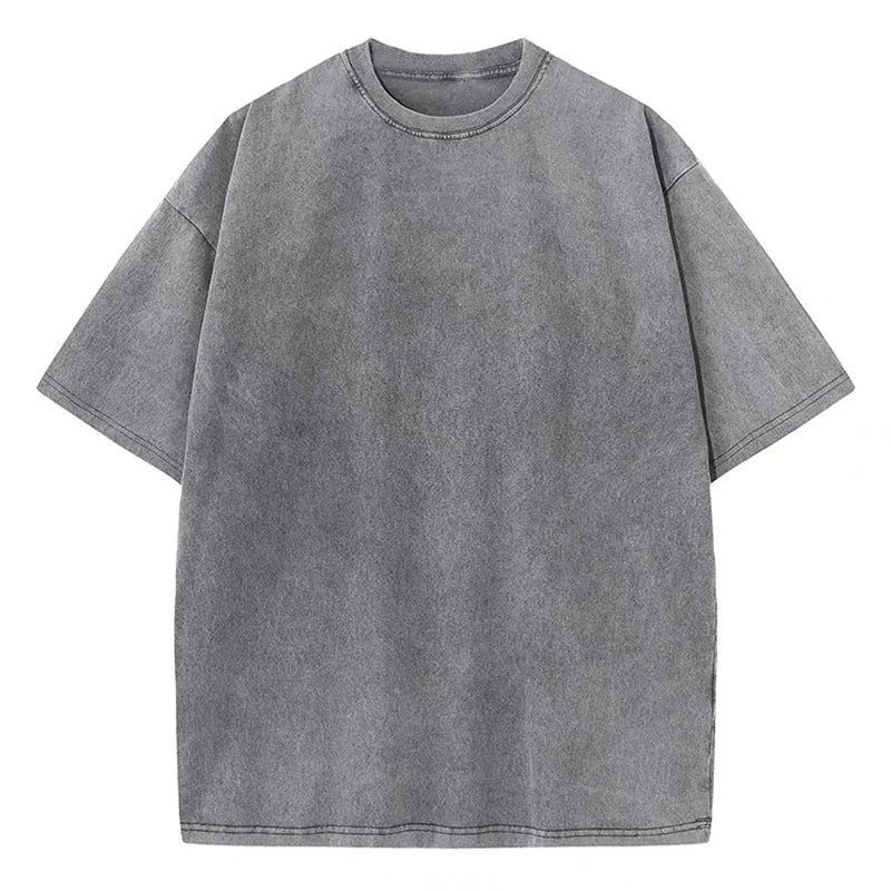 Raya | Dames Oversized Vintage T-Shirt | Donkergroen