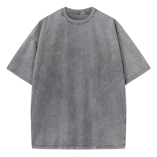 Raya | Dames Oversized Vintage T-Shirt | Donkergroen