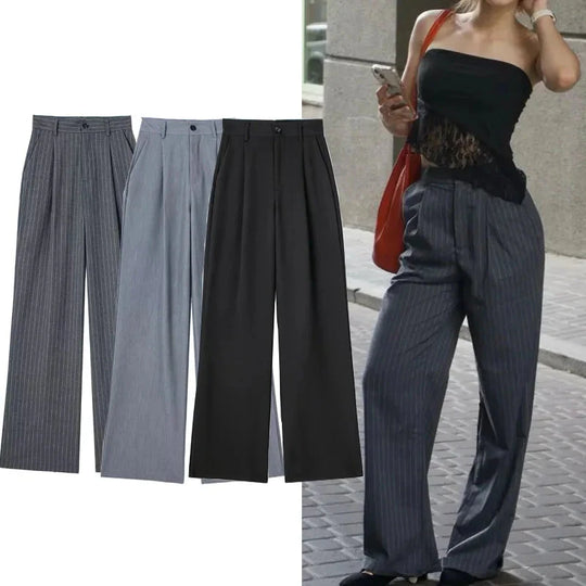 Monaco | Pantaloni Oversize da Donna | Beige