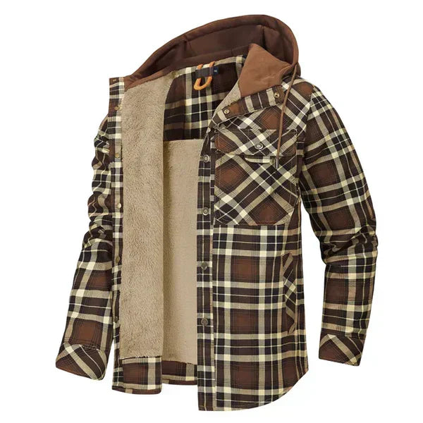 Robuust en trendy herenjack voor koud weer.