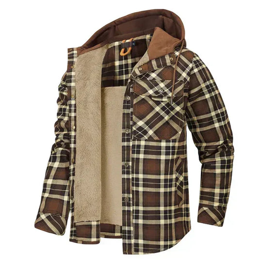 Robuust en trendy herenjack voor koud weer.