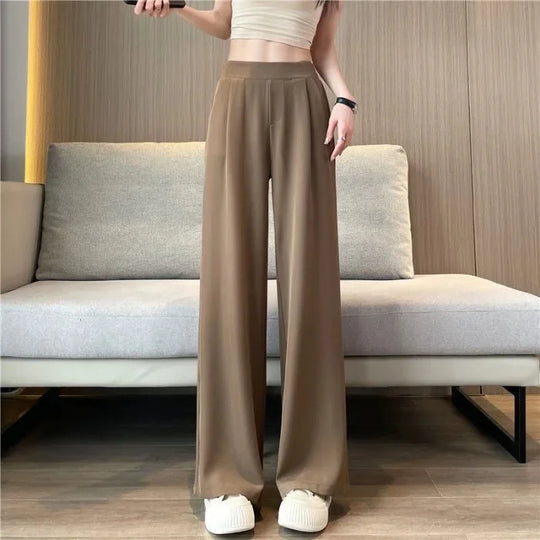 Bremen | Pantaloni estivi oversize da donna | Grigio