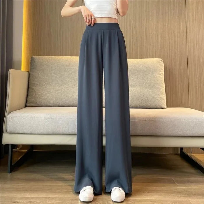 Bremen | Pantaloni estivi oversize da donna | Grigio