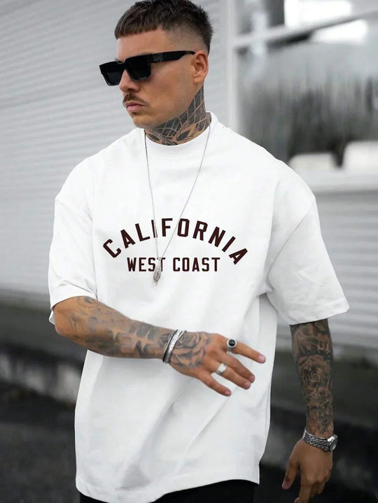 Daan - T-shirt in stile California West Coast