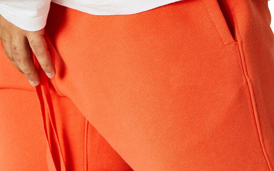 Dario | Sporty jogging shorts for men | Orange