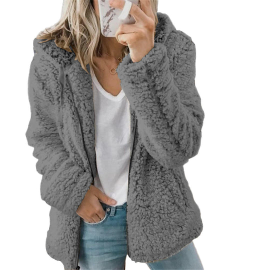 Lina - Warm Teddy Fleece Jacket for Women