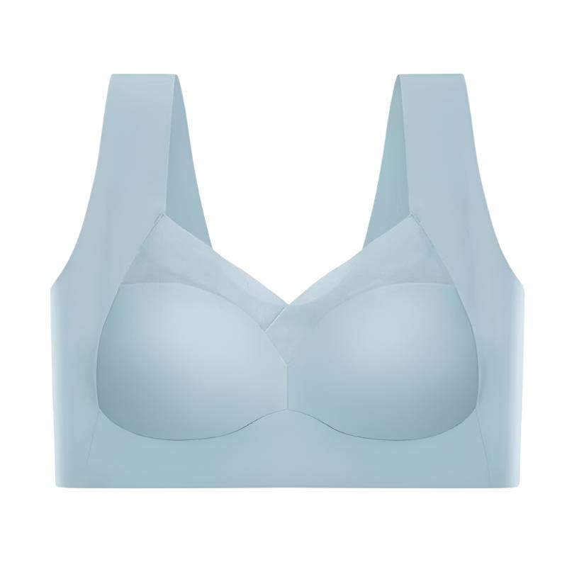 Evelyn - Comfortable Seamless Bra For Women With Elegant Mesh Details