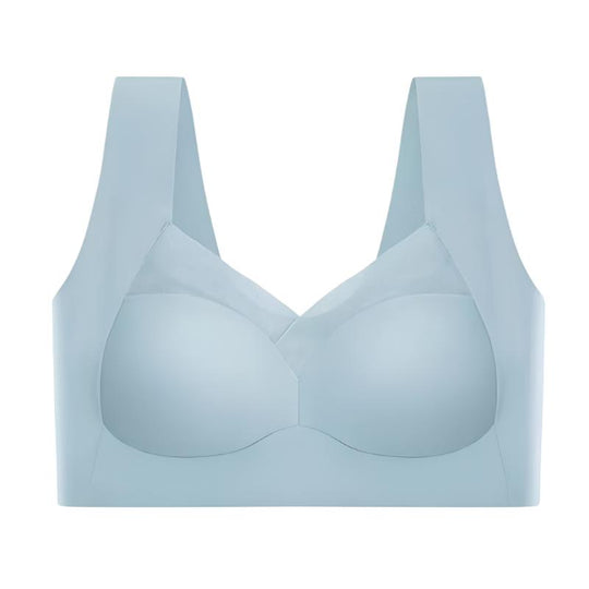 Evelyn - Comfortable Seamless Bra For Women With Elegant Mesh Details