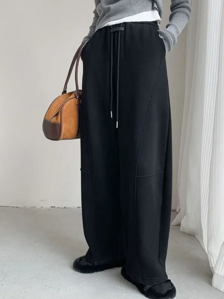 Hannover | Pantaloni della tuta oversize da donna | Grigio