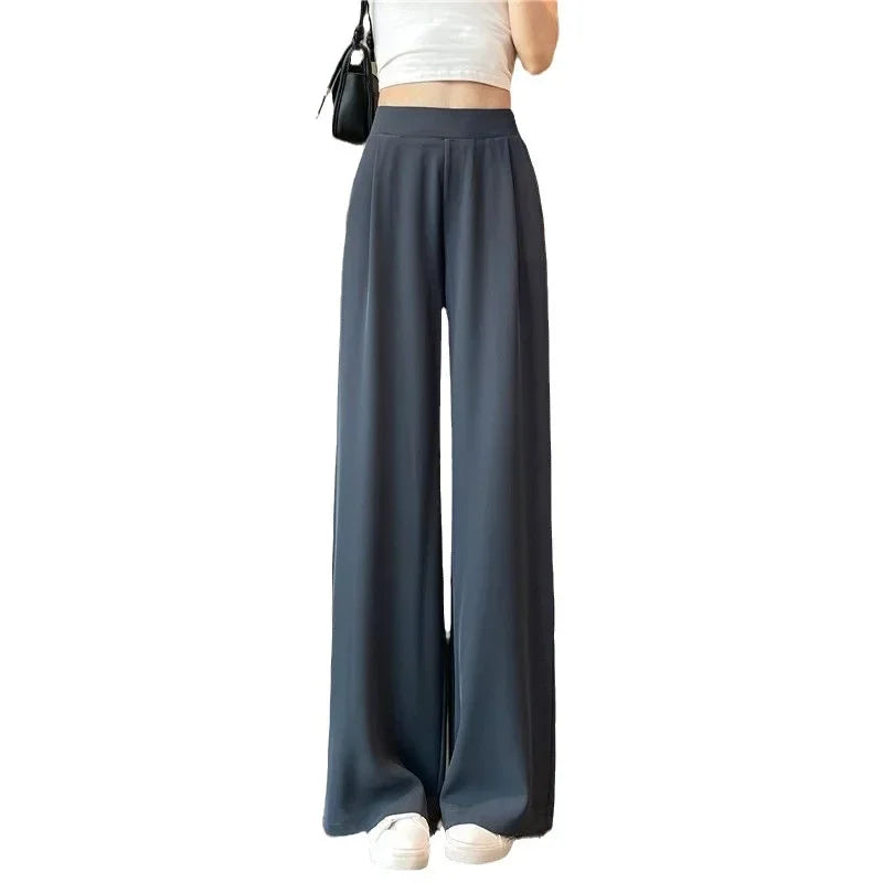 Bremen | Pantaloni estivi oversize da donna | Grigio