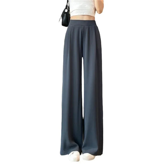 Bremen | Pantaloni estivi oversize da donna | Grigio
