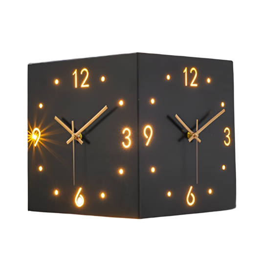 Vesper | Double-sided wall clock | White