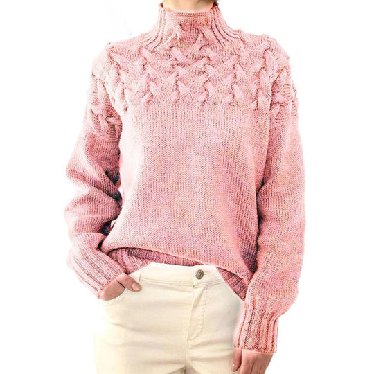 Nina - Cozy Turtleneck Sweater With Texture
