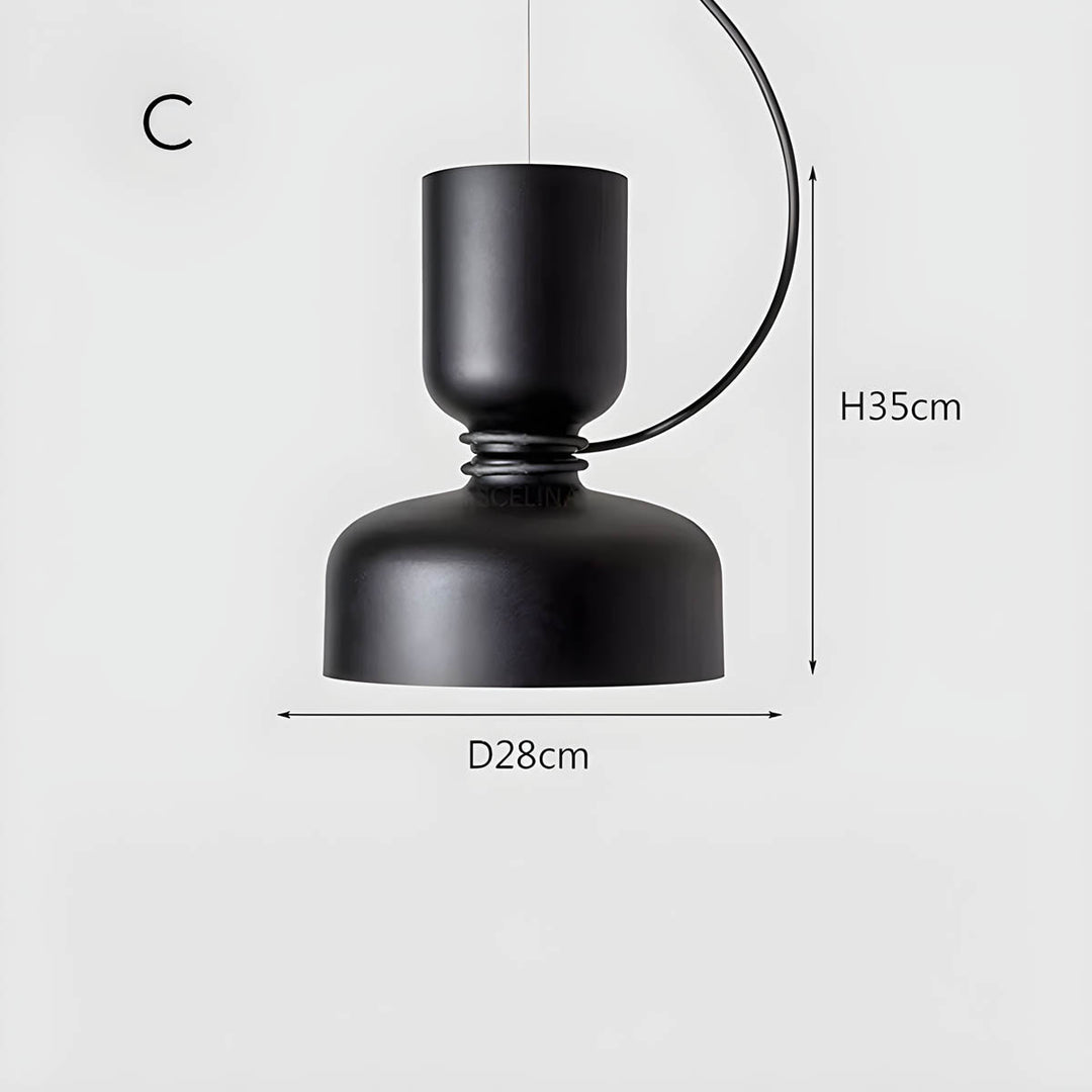 Orlee hanglamp met een geometrisch ontwerp, biedt een verfijnde en moderne verlichting voor je huis.
