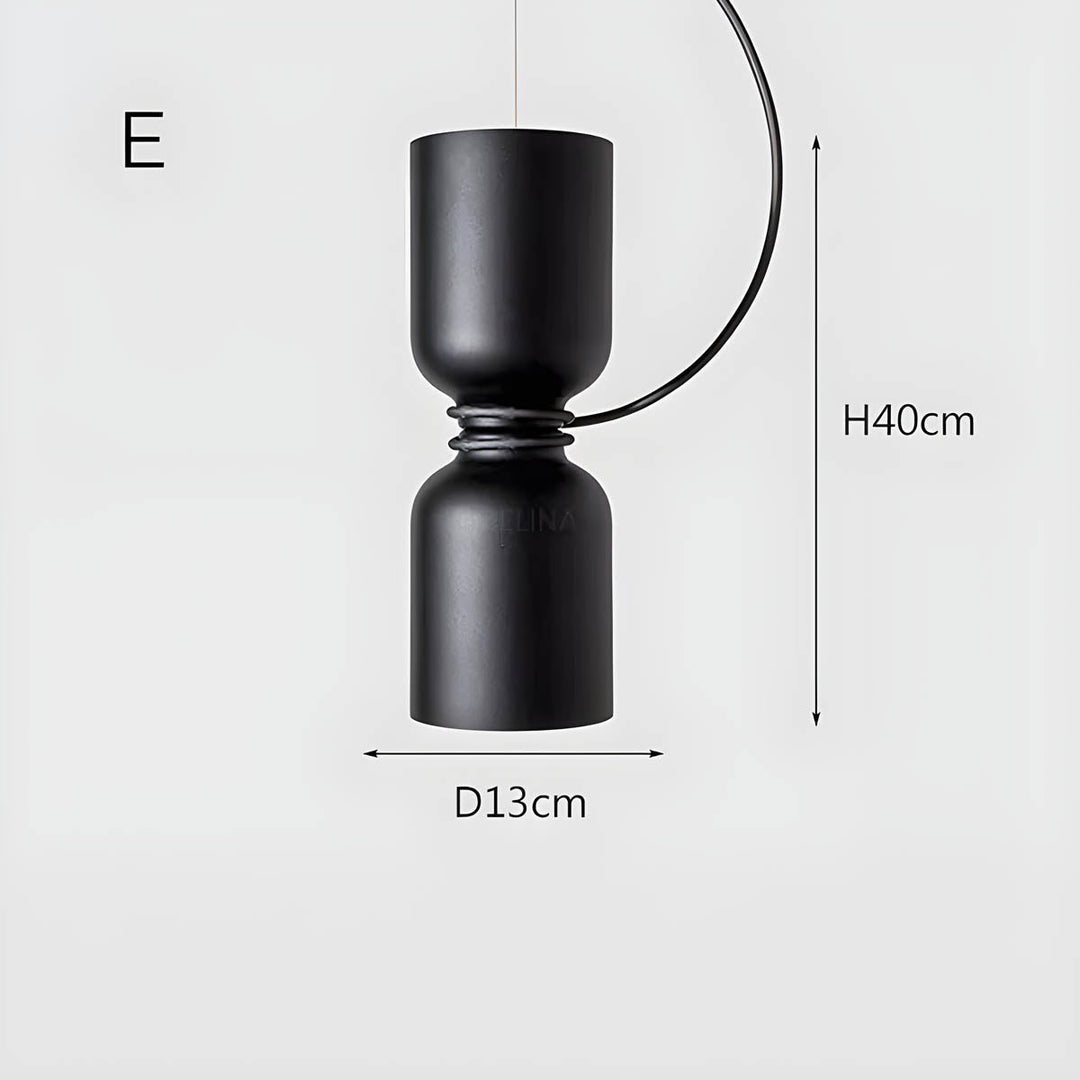 Orlee hanglamp met een geometrisch design, ideaal voor een minimalistische maar stijlvolle ruimte.