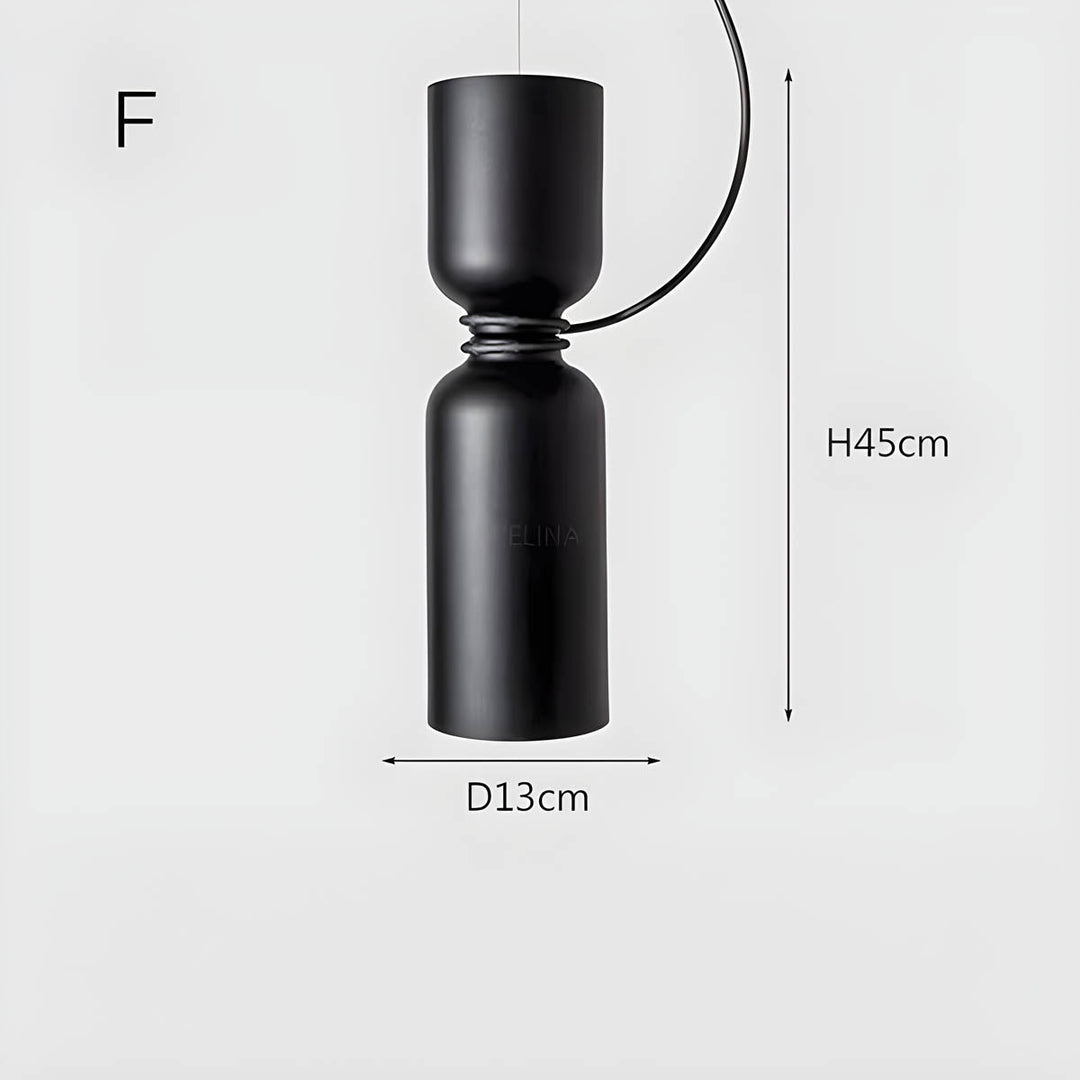 Orlee hanglamp met een geometrisch ontwerp, ideaal voor het toevoegen van een moderne touch aan je huis.
