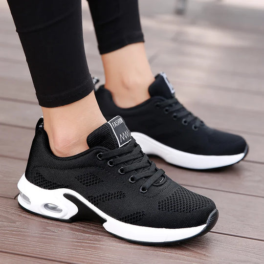 Zoey - Stijlvolle Dames Sneakers met Ademend Mesh Design