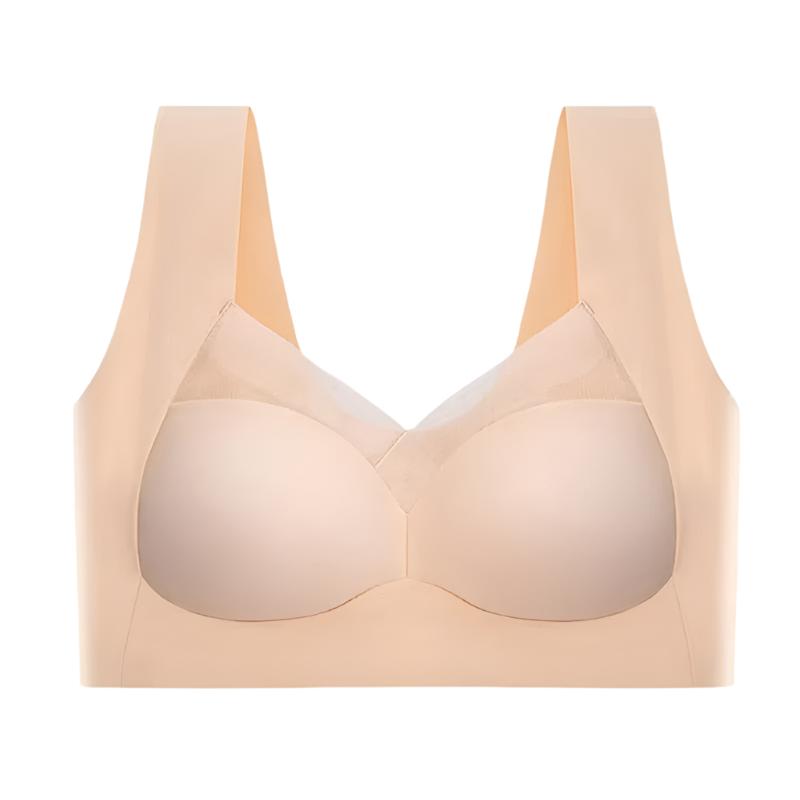 Evelyn - Comfortable Seamless Bra For Women With Elegant Mesh Details