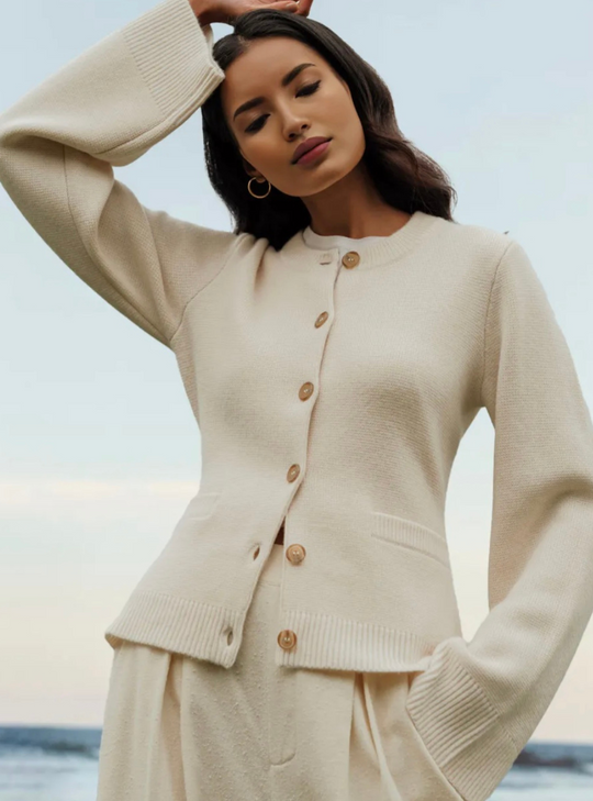 Sabine | Casual vest with flared sleeves