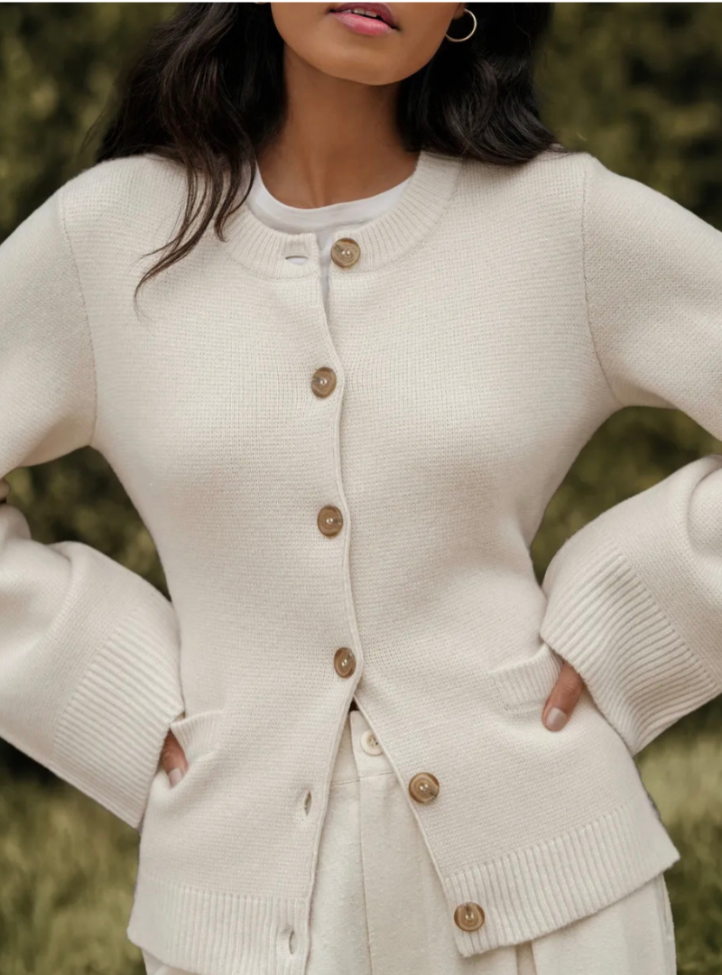 Sabine | Casual vest with flared sleeves