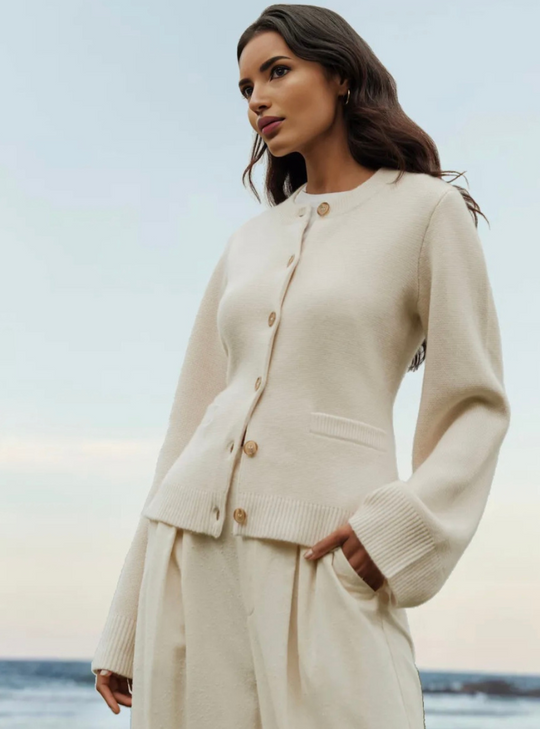 Sabine | Casual vest with flared sleeves