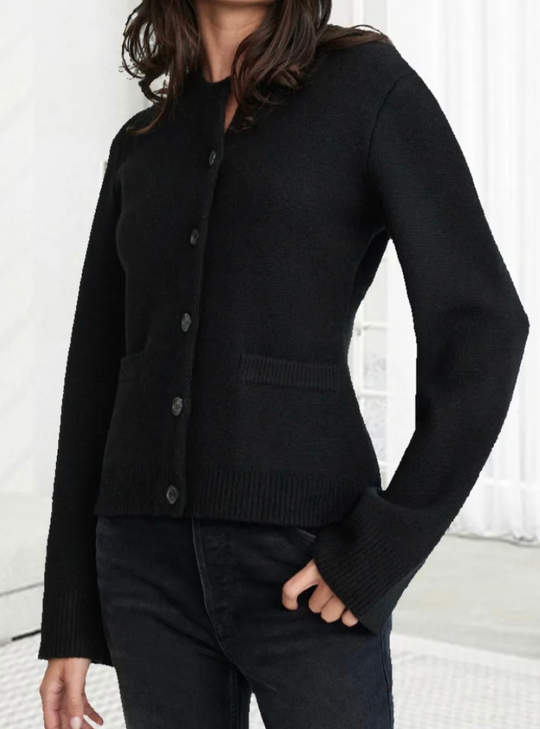 Sabine | Casual vest with flared sleeves
