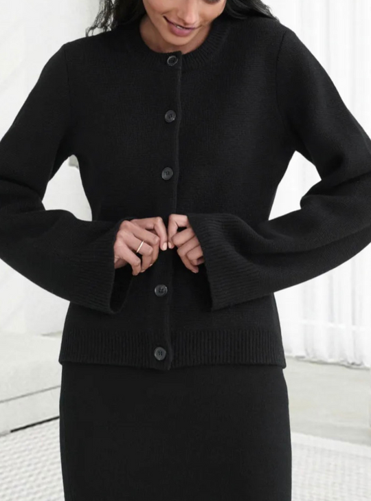 Sabine | Casual vest with flared sleeves