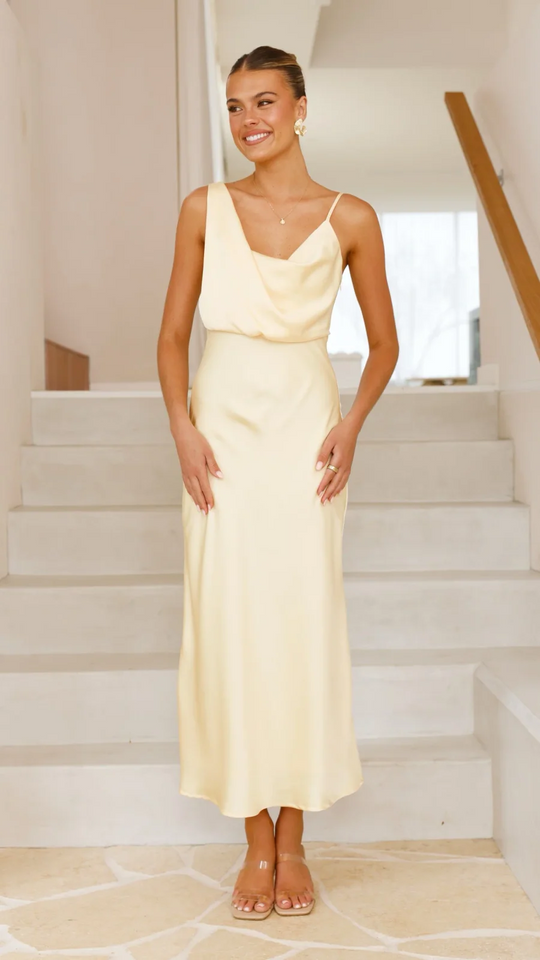 Sabine | Elegante con cinture e schienale incrociato Rob