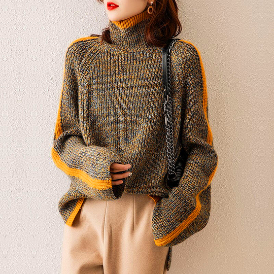 Sabine | Turtleneck sweater Modern sweater