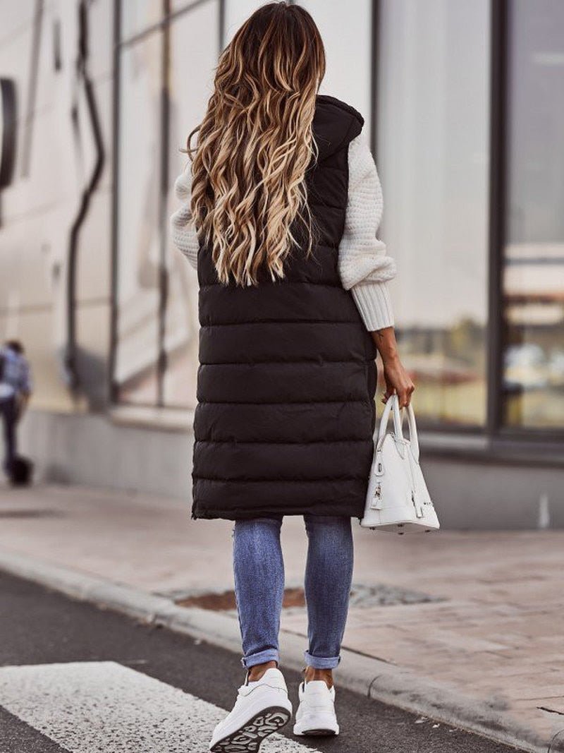 Sabrina | Gilet imbottito lungo e confortevole
