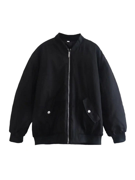 Sabrina | Stylish oversized bomber jacket