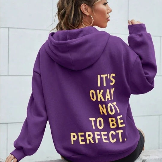 Sabrina | Stylish oversized hoodie with print