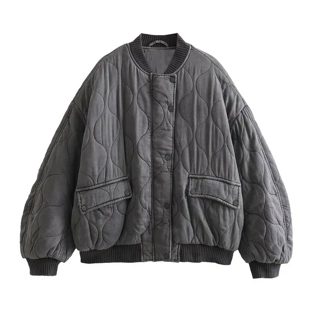 Sandra | Modern winter quilted jacket
