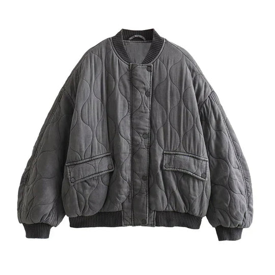 Sandra | Modern winter quilted jacket
