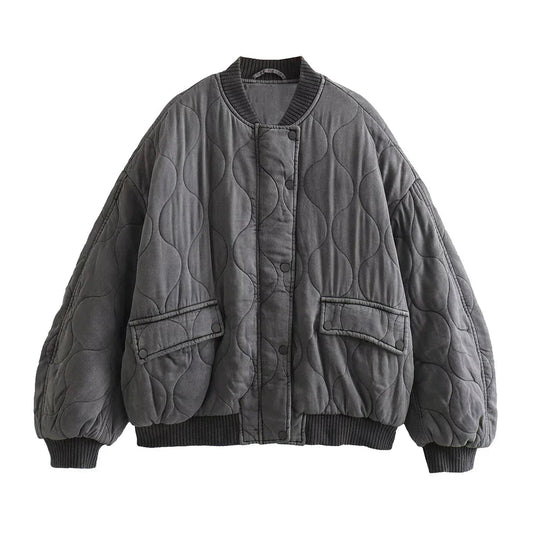 Sandra | Modern winter quilted jacket