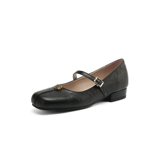 Sara | Scarpe tradizionali piatte da dirndl