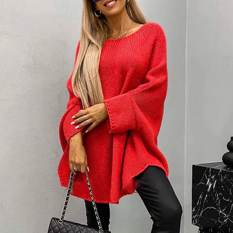 Sarah | Fashionable chunky knit sweater