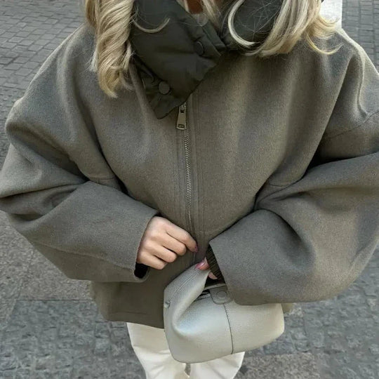 Isabelle - Felpa oversize con cappuccio per donna