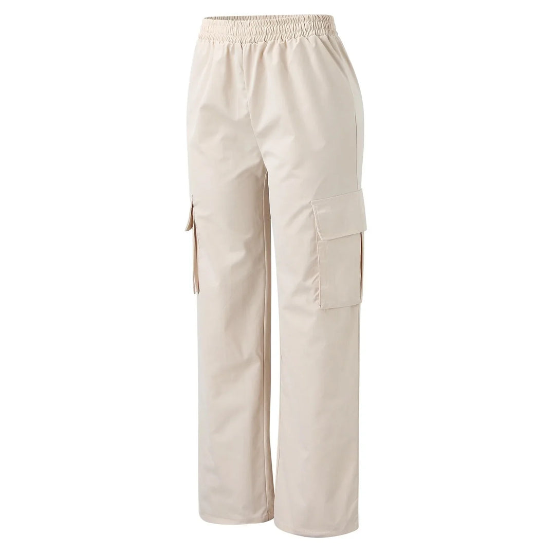 Dresda | Pantaloni Cargo Oversize da Donna | Verde Militare