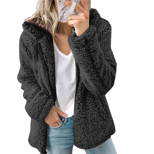 Lina - Warm Teddy Fleece Jacket for Women