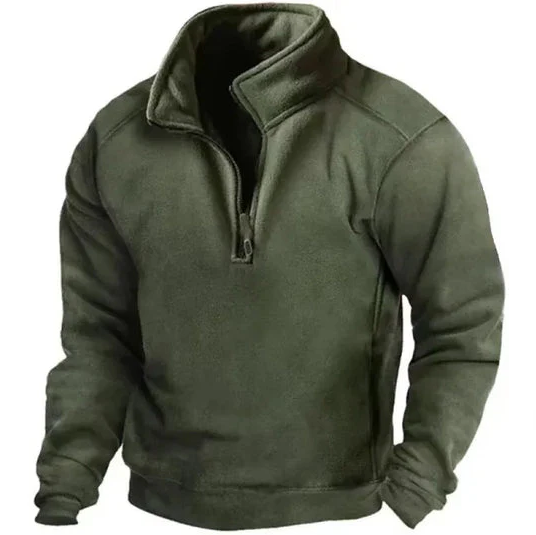 Stijlvolle fleece trui met windbestendige eigenschappen.