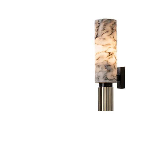 Aurora | Luxe marble LED wall lamp | White