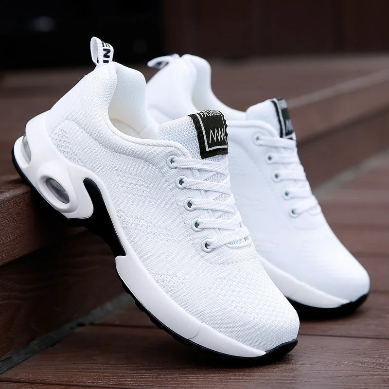 Zoey - Stijlvolle Dames Sneakers met Ademend Mesh Design