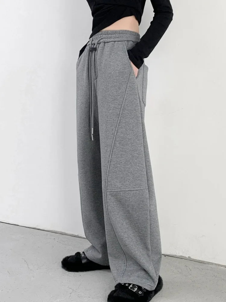 Hannover | Pantaloni della tuta oversize da donna | Grigio