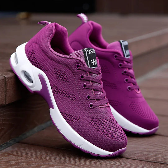Zoey - Stijlvolle Dames Sneakers met Ademend Mesh Design