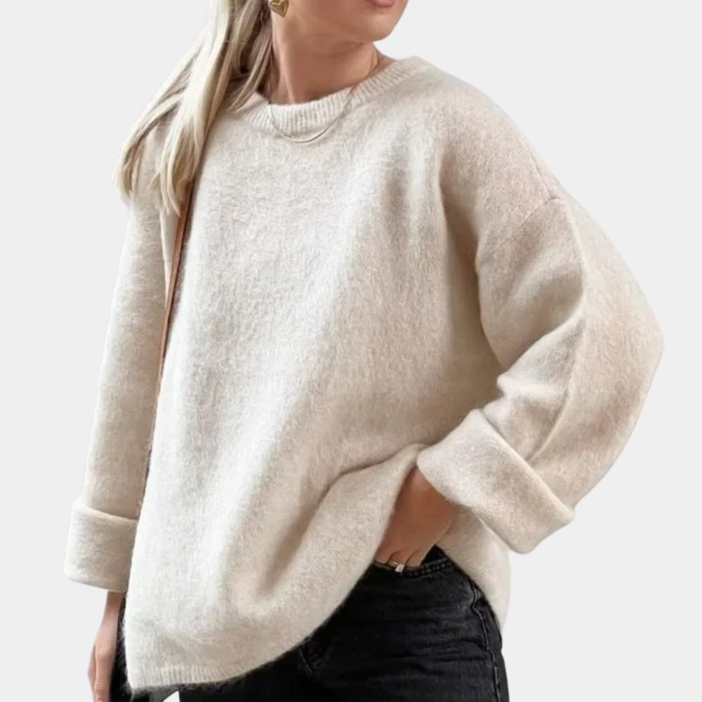 Elise - Weicher Oversized Pullover für Damen mit lässigem Stil