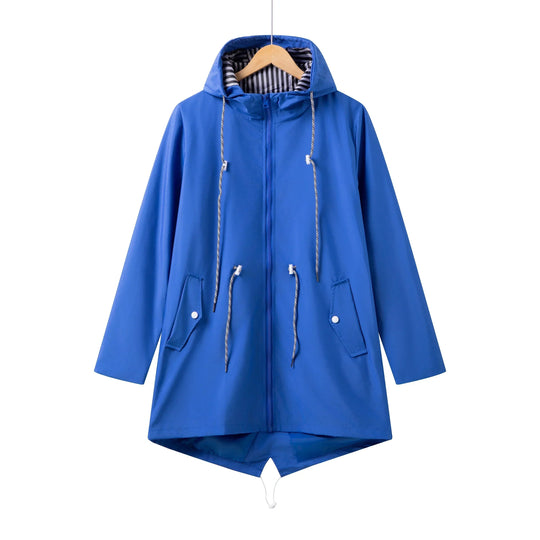 Sophia | Trench coat impermeabile con cappuccio