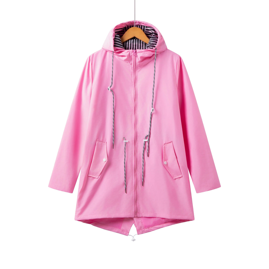 Sophia | Trench coat impermeabile con cappuccio