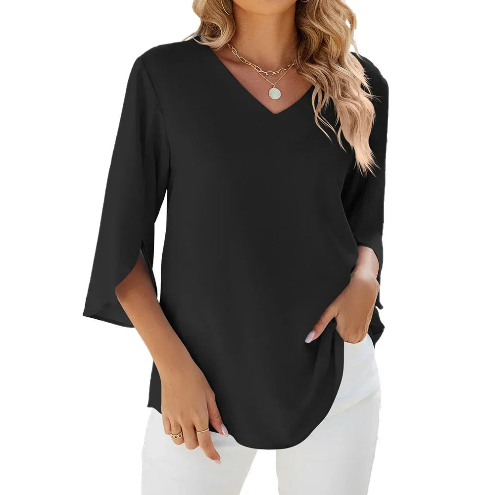 Sophie | Stylish summer blouse with V-neck